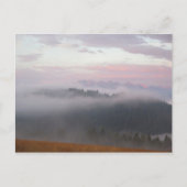 Tatra und Nebel Postkarte (Vorderseite)