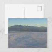 Tatra und Wolken Postkarte (Vorne/Hinten)