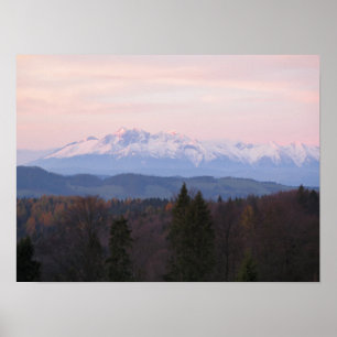 Tatras-Ansicht von Beskids Poster