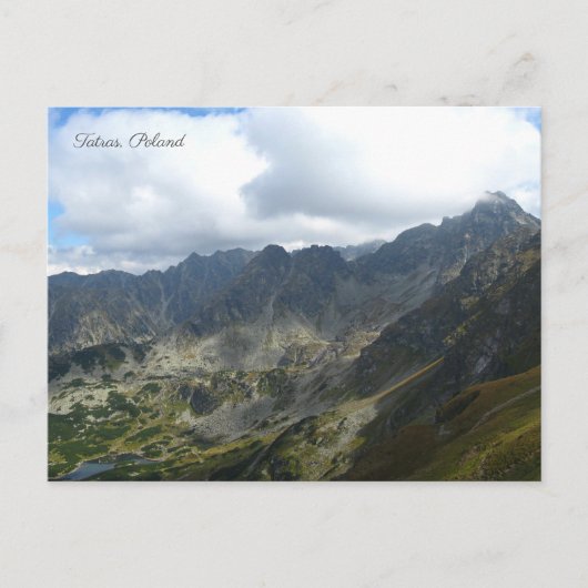 Tatras Polen Postkarte (Vorderseite)