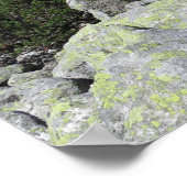Tatras Polnisches Fünf-Seen-Tal Poster (Ecke)
