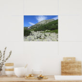 Tatras Polnisches Fünf-Seen-Tal Poster (Küche)