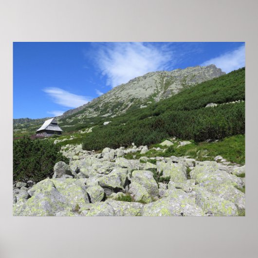 Tatras Polnisches Fünf-Seen-Tal Poster (Vorne)