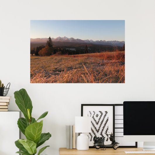 Tatras Poster (Heimbüro)