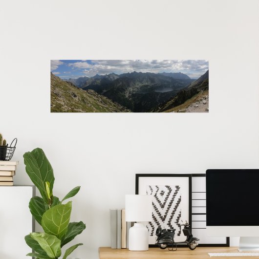 Tatras Poster (Heimbüro)