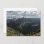 Tatras Postkarte (Vorne/Hinten)