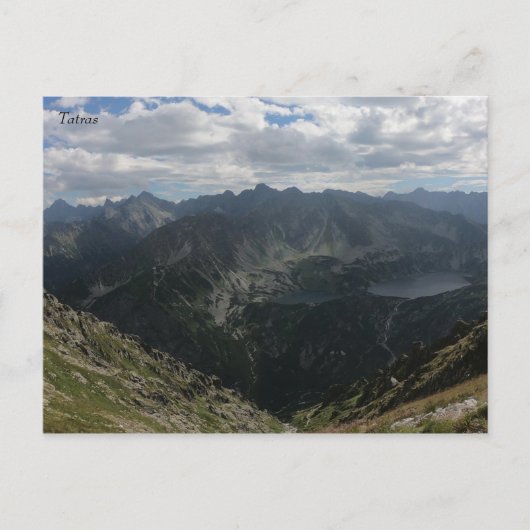 Tatras Postkarte (Vorderseite)