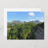 Tatras Postkarte (Vorne/Hinten)