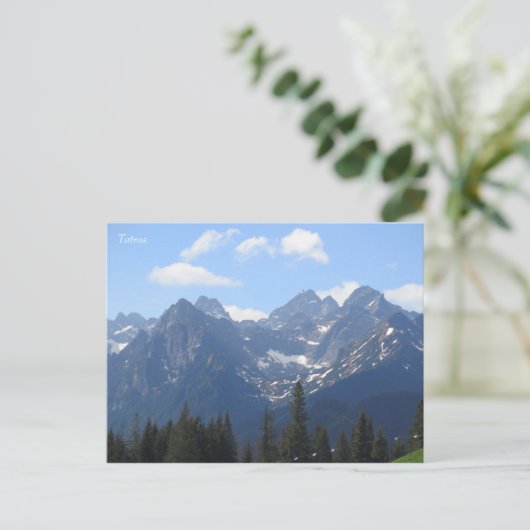 Tatras Postkarte (Stehend Vorderseite)