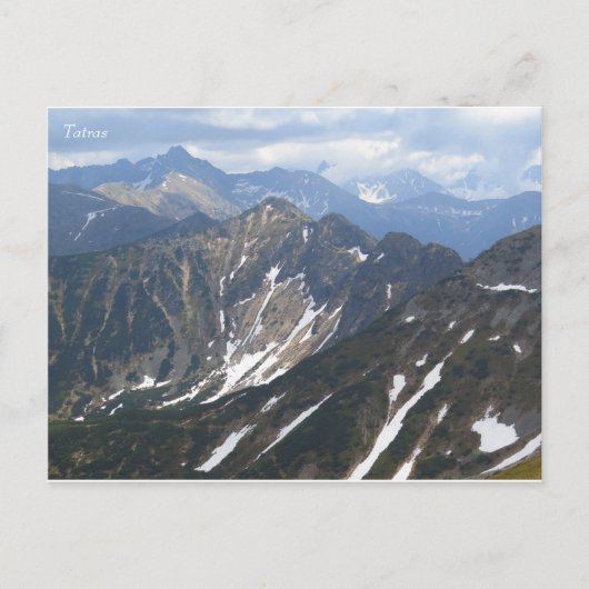 Tatras Postkarte (Vorderseite)