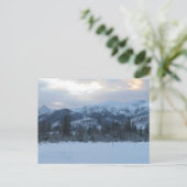 Tatras Winter Postkarte (Stehend Vorderseite)
