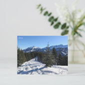 Tatras Winter Postkarte (Stehend Vorderseite)