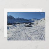 Tatras Winter Postkarte (Vorne/Hinten)