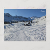 Tatras Winter Postkarte (Vorderseite)