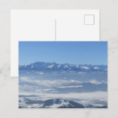 Tatras Winterblick auf Gorce Poster Postkarte (Vorne/Hinten)
