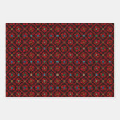 Tatreez Arab Thobe Henna Kunstwerk Muster Geschenkpapier Set (Vorderseite 2)