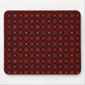 Tatreez Arab Thobe Henna Kunstwerk Muster Mousepad (Vorne)