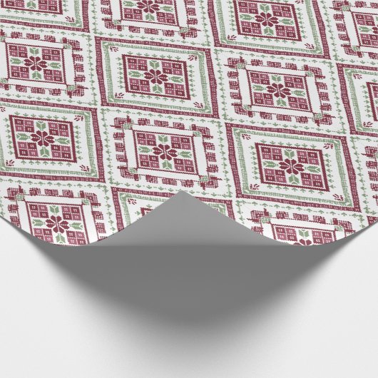 Tatreez Geschenkpapier (Ecke)