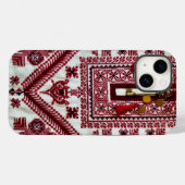 Tatreez iPhone Case (Rückseite (Horizontal))