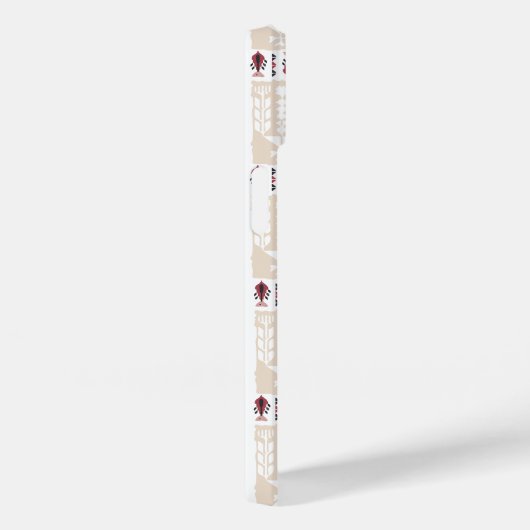 Tatreez mit moderner Drehung Case-Mate iPhone Hülle (Rückseite / Rechts)