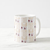 Tatreez mit moderner Drehung Kaffeetasse (VorderseiteRechts)
