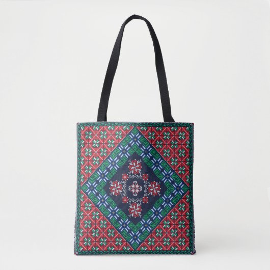 Tatreez-Muster Tasche (Vorderseite)