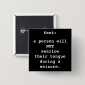 Tatsache: nicht Schwalbenzunge Button (Vorne & Hinten)