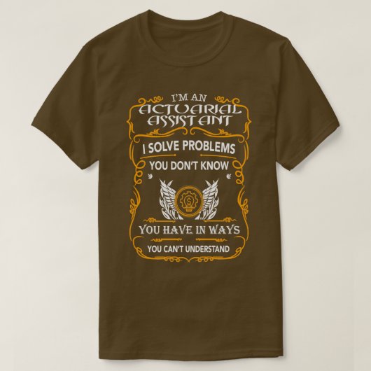 TATSÄCHLICH ASSISTANT Classic TShirt (Design vorne)