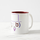 Tatsächlich Farben Zweifarbige Tasse (VorderseiteRechts)