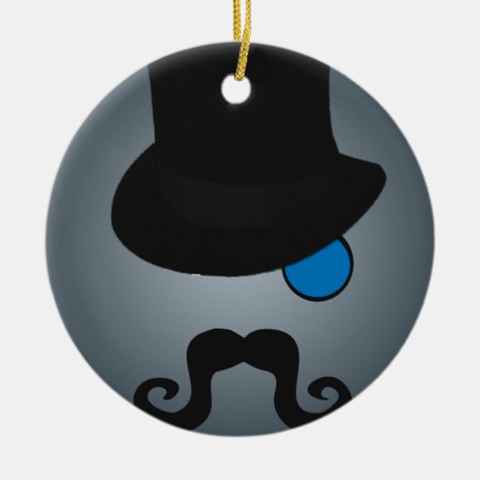 Tatsächlich Herr Keramikornament (Vorne)