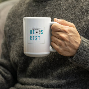 Tatsächlich ist der Allmächtige mit dem Geduldigen Kaffeetasse