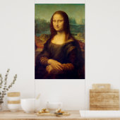 Tatsächliche Größe der Mona Lisa Gemälde Original Poster (Küche)