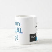 Tatsächliche Schale Kaffeetasse (Mittel)