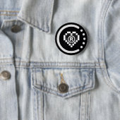 Tatsächliches Abzeichen raoo401 (Knopf) Button (Beispiel)