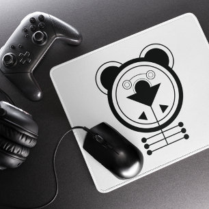 Tatsu Dragon Geometric Zodiac Mousepad