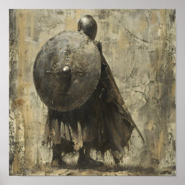 Tatted Knight Poster