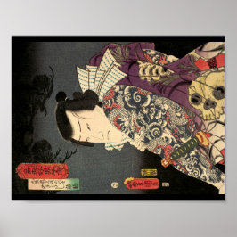 "Tatted Samurai" Poster Print