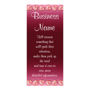 Tattered Herz-Grenze Werbekarte