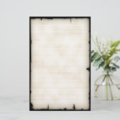 Tattered Western-Art-Briefpapier Briefpapier (Stehend Vorderseite)