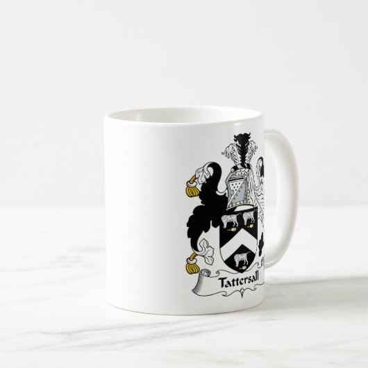 Tattersall Familienwappen Kaffeetasse (VorderseiteRechts)
