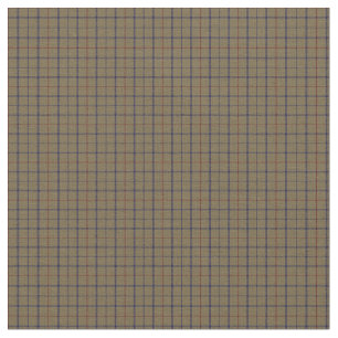 Tattersall Fashion Brooks Camel Blue Red Stoff