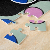 "Tattletales in the Spirit Box" Gemälde auf einem Puzzle (Seite)