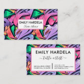 Tatto Artist Visitenkarte (Vorne/Hinten)