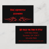 Tatto Artist Visitenkarte (Vorne/Hinten)