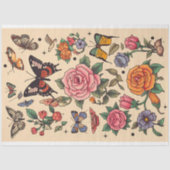 Tattoo 1 Decoupage Paper Seidenpapier (Vorderseite)