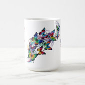 Tattoo Art Colorful Butterfells - Kaffeetasse (Mittel)