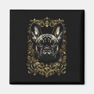 Tattoo Art French Bulldog Barock French Bulldog _ Magnet