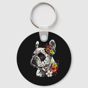 Tattoo Art French Bulldog French Bulldog Pet Art _ Schlüsselanhänger