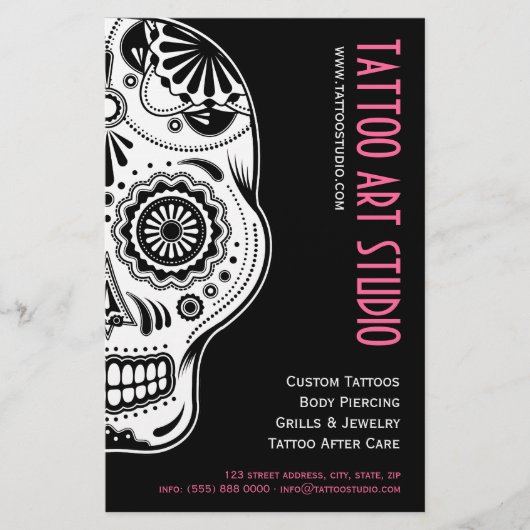 Tattoo Art Studio Flyer (Vorne)