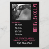 Tattoo Art Studio Flyer (Hinten)